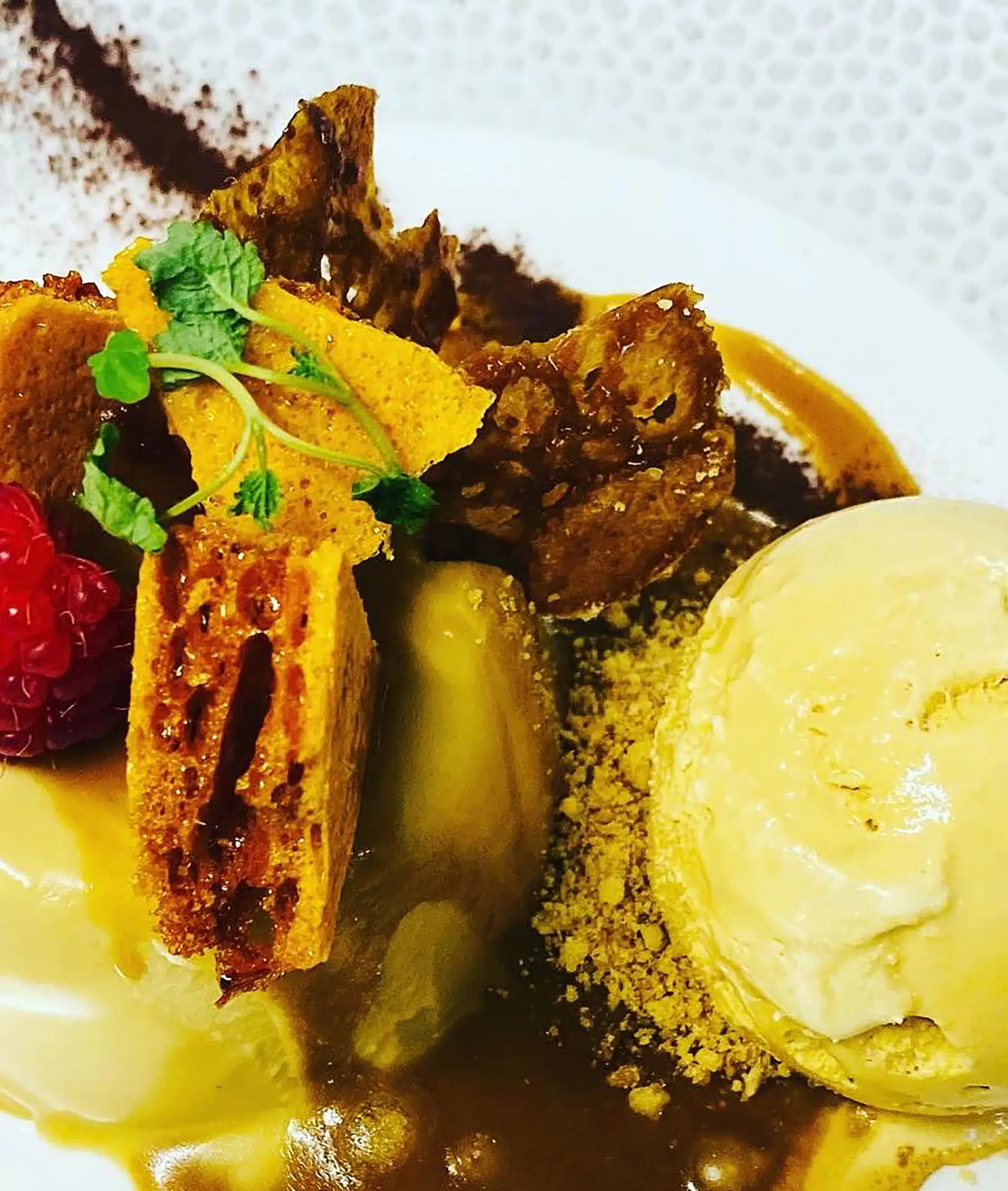 Dessert With Ice Cream