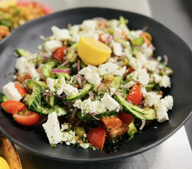 Cucumber Tomato Feta Cheese Salad